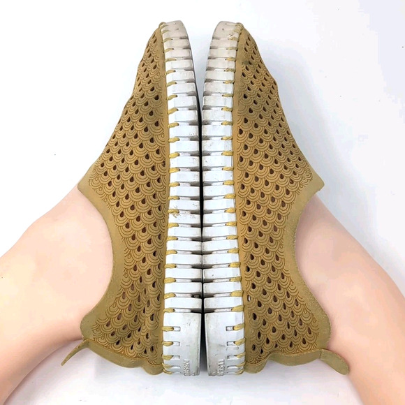 Ilse Jacobsen Tulip Shoe Womens 40 EU 9.5 US Citronella Mustard Yellow READ - Picture 6 of 15